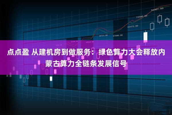 点点盈 从建机房到做服务：绿色算力大会释放内蒙古算力全链条发展信号